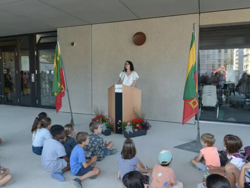Inauguration de l'école du Pont-Rouge en images